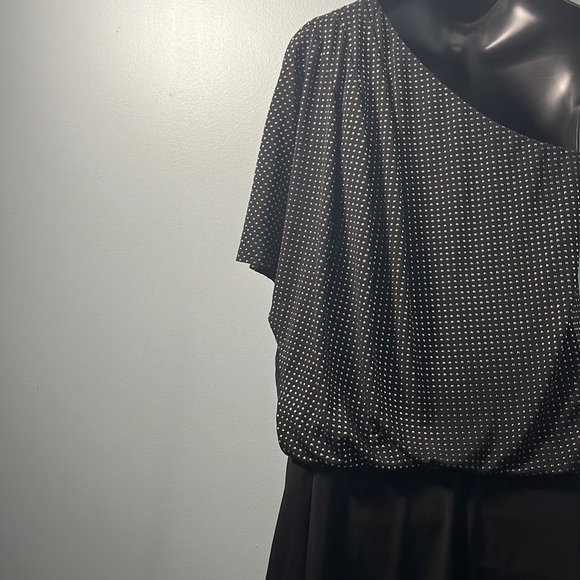 • Speechless One shoulder Mini Dress Black/Silver New With Tags - Picture 4 of 14